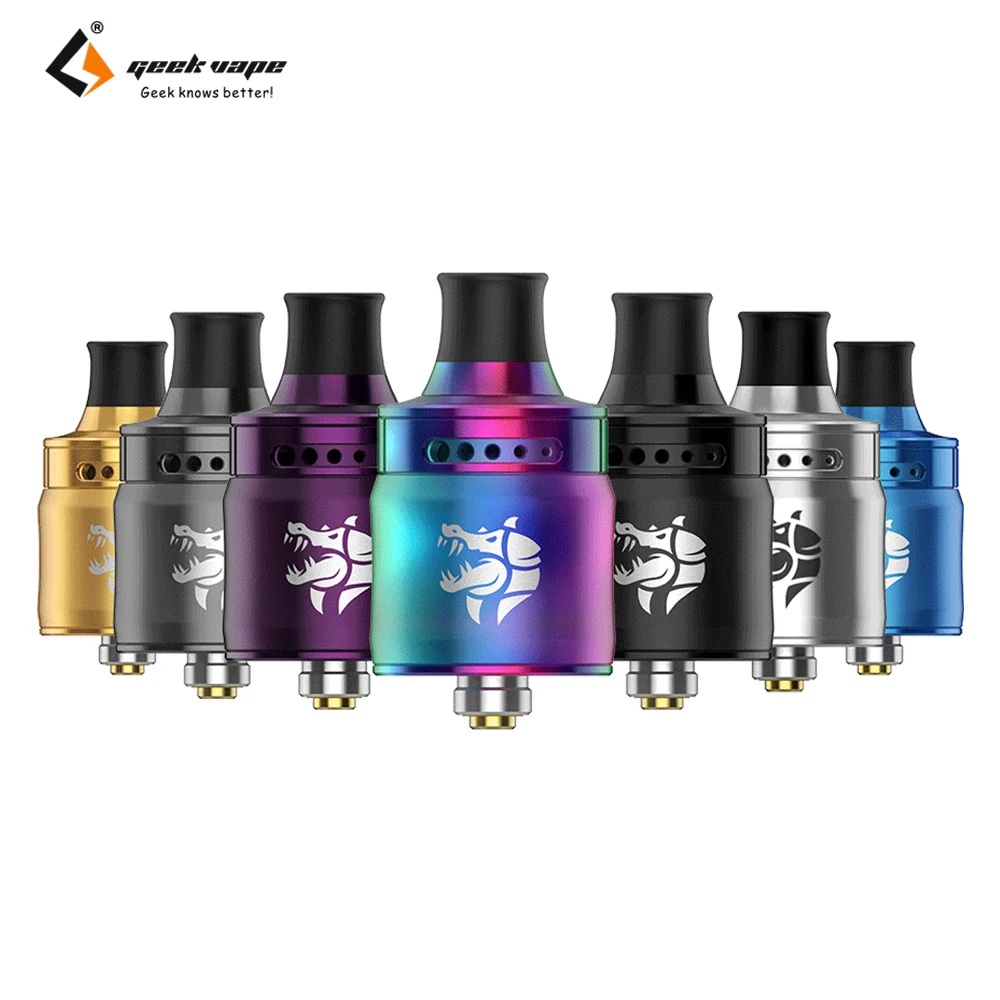 Original Geekvape Ammit MTL RDA Rebuildable Dripping Atomizer Tank for aegis legend 200w mod 12 airflow adjustment Leak-proof