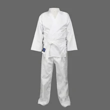 Качественная Униформа Dobok для детей и взрослых каратэ костюм WTF
