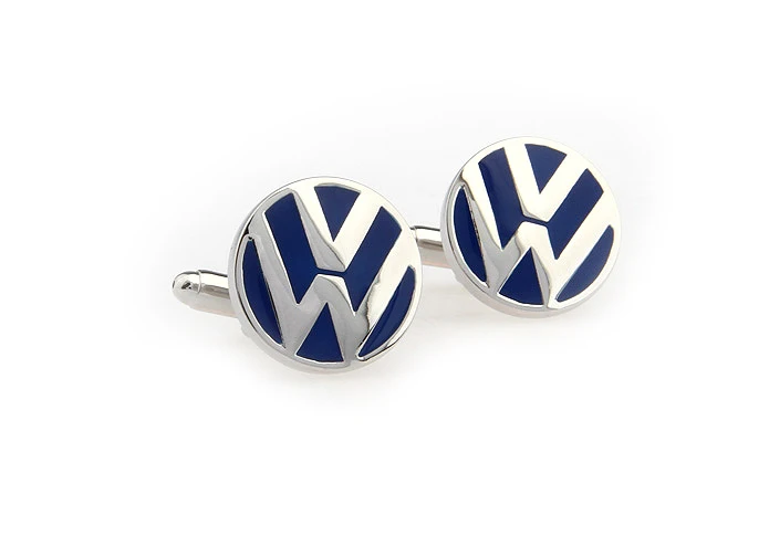 

The Volkswagen logo cufflinks,men's cufflinks,jewelry