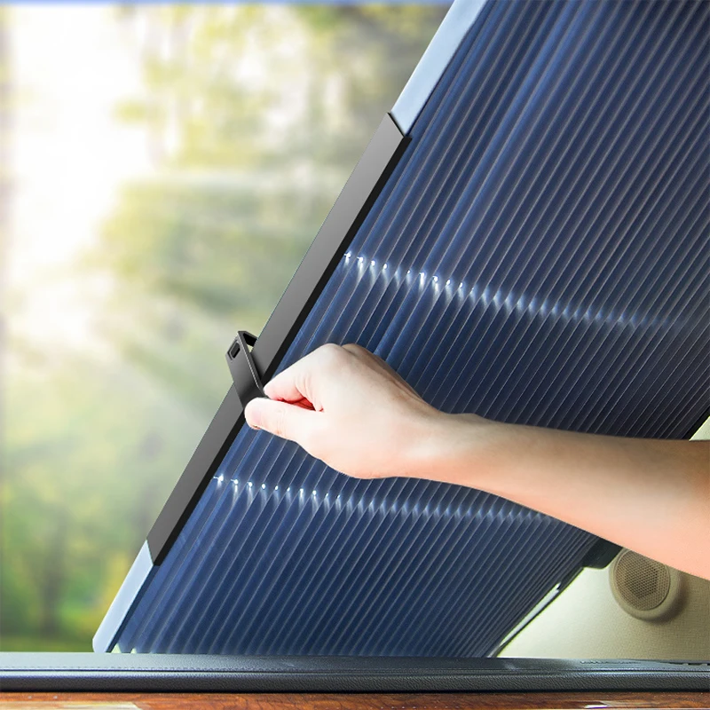 

Car Front Rear Windshield Sunshades Auto Curtain Shade Cover Sun Shield Visor For SEAT KIA LADA Toyota BMW Hyundai Honda MG etc.