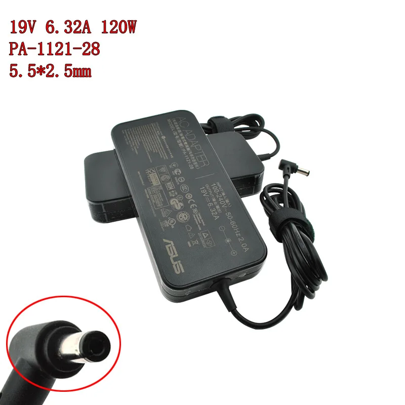 New Original For Asus 19V 6.32A 120W PA 1121 28 Laptop Adapter For Asus