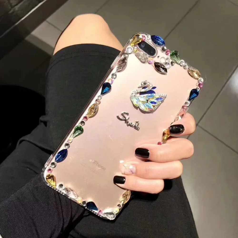Female style Bling Glitter Crystal Back Cover For XIaomi Redmi 3 4 4A 4X 5 5A 5Plus Pro Note 2 Innovation Diamond Case |