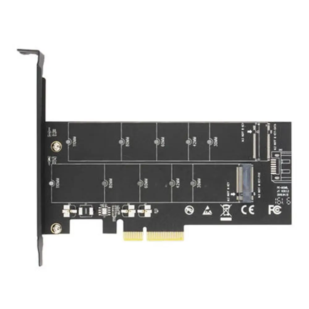 Añadir Tarjetas NVMe a PCIE3.0 X4 M clave la velocidad PCIE NVME adaptador de computadora tarjetas de expansión para 2230- 2280 tamaño M-KEY SSD