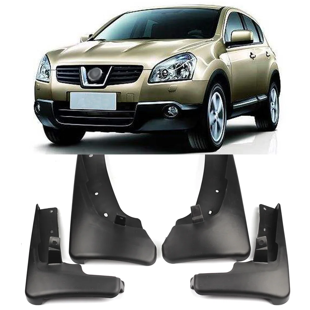 Dasbecan Автомобильные Брызговики для Nissan Qashqai Dualis Rogue 2009-2013 автомобильные аксессуары для крыльев брызговик защитные панели 2009 2010 2013