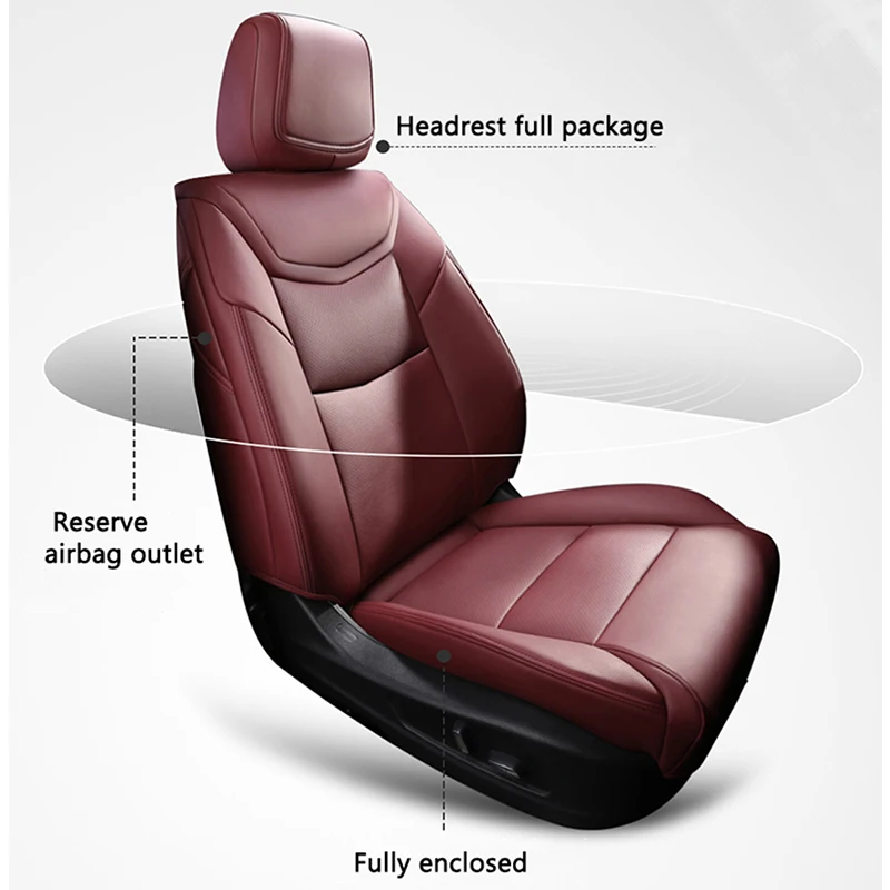 Кожаный чехол на автомобильное сиденье kokololee для KIA Niro KX1 Cadenza SHUMA CARENS Carnival VQ Borrego