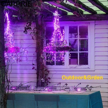 

CARPRIE Fairy 6Pcs 10LED Battery Operated LED Copper Wire String Lights For Wedding Christmas Garland Festival Party Home Decor