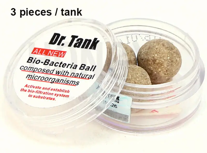 Dr.TANK tank nitrifying bacteria ball microbial ball aquarium nitrifying bacteria water quality stabilizer water purifying agent - Цвет: 3 pieces