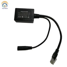 12V-30VDC вход Gigabit мощность над инжектор ethernet PoE для Mikrotik/UbNT 24 V продукт от солнечной солнечные панели Контроллер заряда