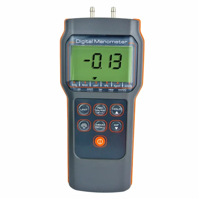 Professional Digital Economic Manometer 15.000psi Gauge & Differential