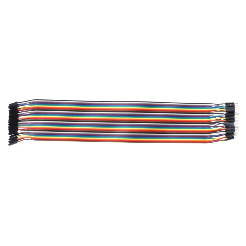 40 шт. кабели M-F/M-M/F-F Перемычка провод для макетной платы красочные GPIO ленты для DIY Kit#1