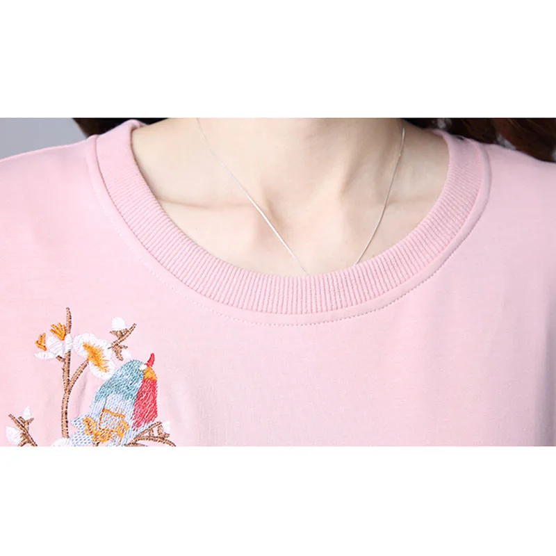 embroidery t shirts women t shirt loose o-neck camiseta black women tops t-shirts women tee shirt femme 2018 cotton camisetas embroidery t shirts women t shirt loose o-neck camiseta black women tops t-shirts women tee shirt femme 2018 cotton camisetas