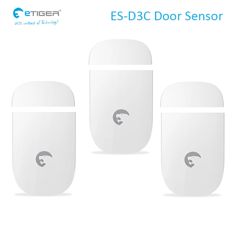 Etiger alarm sensor - 3pcs lot ES-D3C opening sensors anti-theft security detector