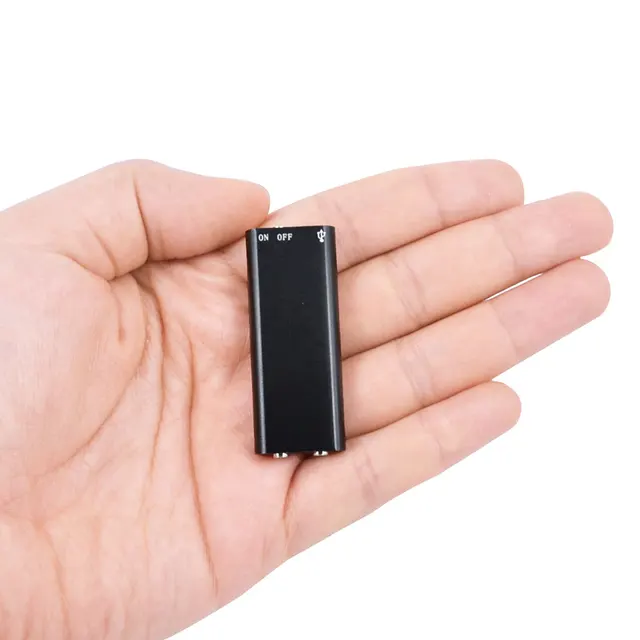 kebidumei Mini Digital Audio Voice Recorder Dictaphone 8G Stereo MP3 Music Player 3 in 1 8GB Memory Storage USB Flash Disk Drive
