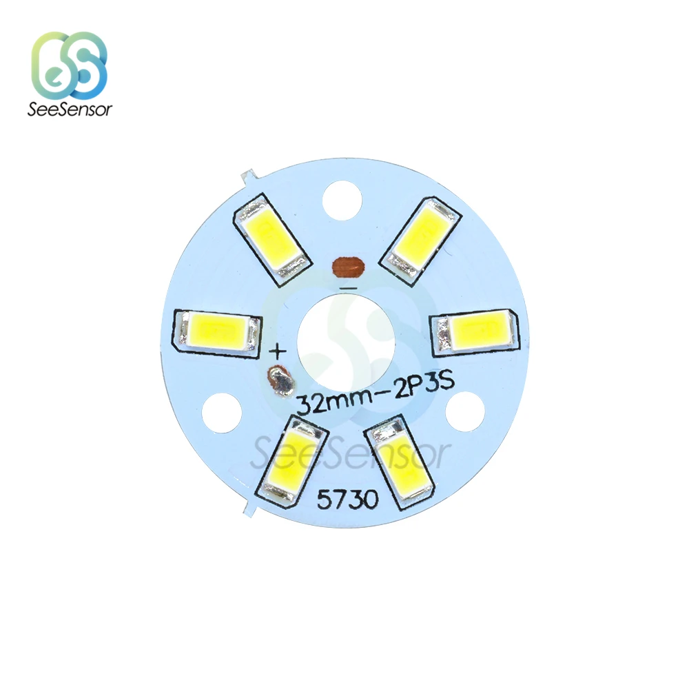 10 шт. 3 Вт 5730 белый светодиодный светодиод яркость SMD светильник Панель Светодиодный светильник для PCB для потолка светильник