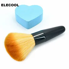 ELECOOL NEW 1pc Beauty Women Powder Brush Single Soft Face Cosmetic Makeup Brush Big Loose Shape Maquiagem Hot Selling