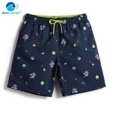 Летние для серфинга шорты мужские плавки прекрасные узоры drawstring Мужчины Купальник спортивные штаны лайнер двухслойный Быстросохнущий