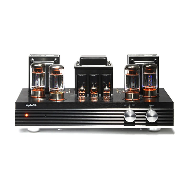 

Raphaelite 2×50W EP65 combined amplifier, 6550 push-pull tube amplifier, HIFI amplifier, S/N Ratio: 80dB, Input Impedance 100KΩ