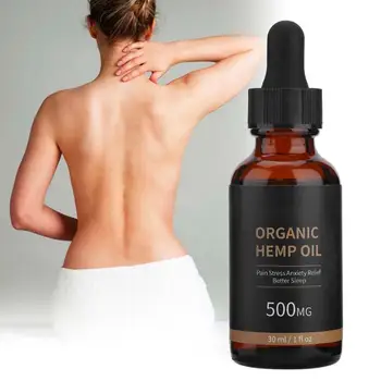 

30ml MELAO Hemp Seed Oil Face /Body Massage Oil Improve Sleep Skin Care Essential Oil