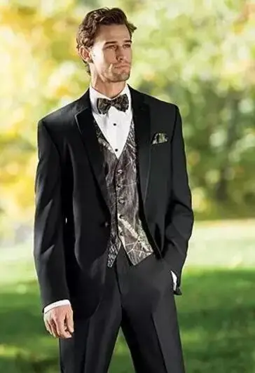 New Camouflage Tuxedos Unique Single Ted Camo Mens Wedding New Camouflage Tuxedos Unique Single Ted Camo Mens Wedding Suits Notched Lapel Groom Wear Prom For Men Jacket Pant In From S Clothing