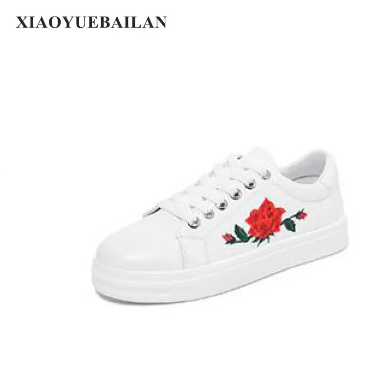 

2017 Autumn New Fashion All-match White Shoes Casual A Low Tide