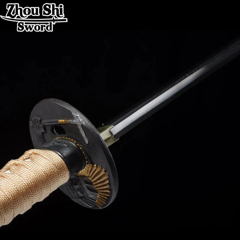 Katanas Blancas Катана 1095 Высокоуглеродистая сталь ручная работа Afiada Espada Самурайское