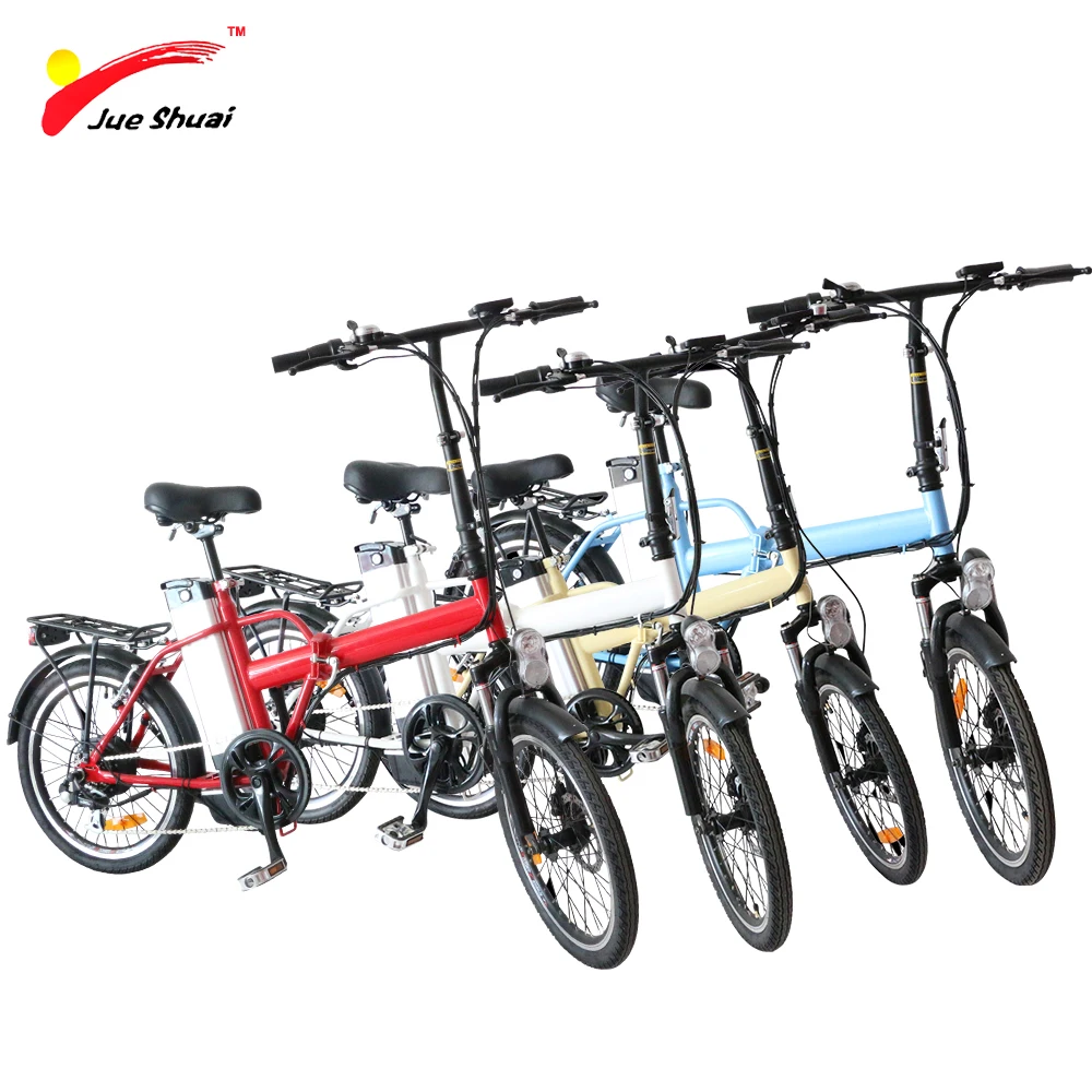 36V 250W Folding Electric Bicycle 20 font b bike b font Rear Hub Motor 36V 10ah