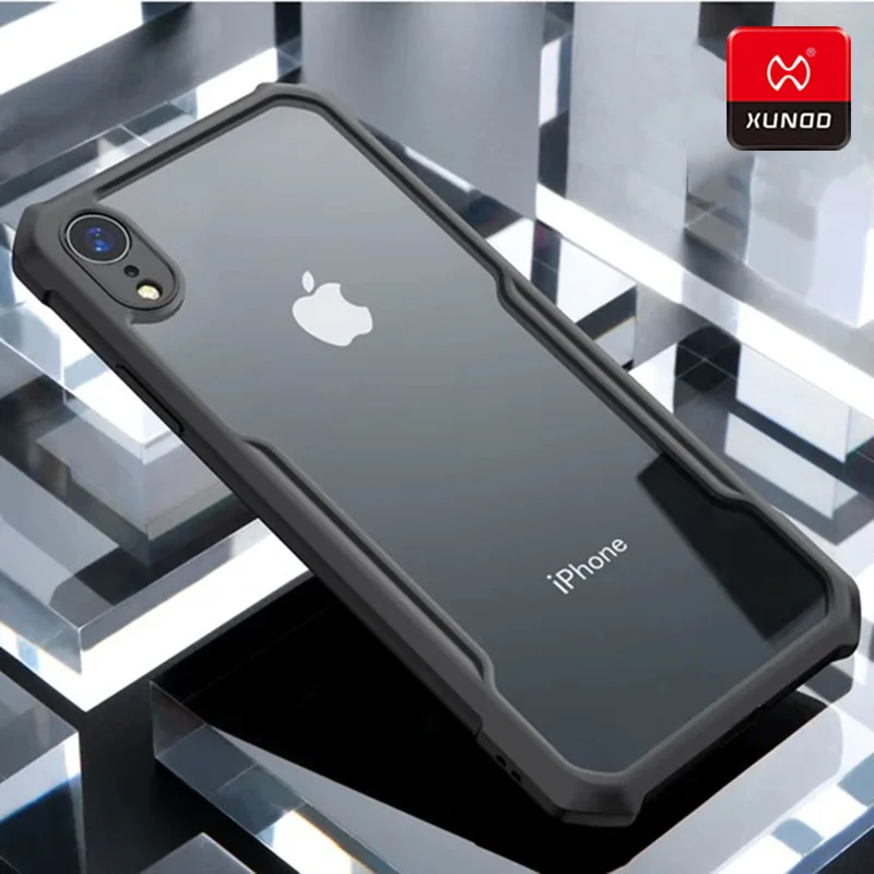 

for iphone x xs max xr luxury transparent back case for iphone 6s 7 8 plus phone shockproof silicone airbags bumper cases cover
