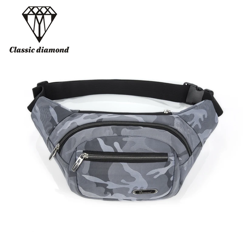 2018 Casual Men Waist Bags Belt Bag Women Waterproof Nylon Waist Pack Travel Funny Chest Pack ...