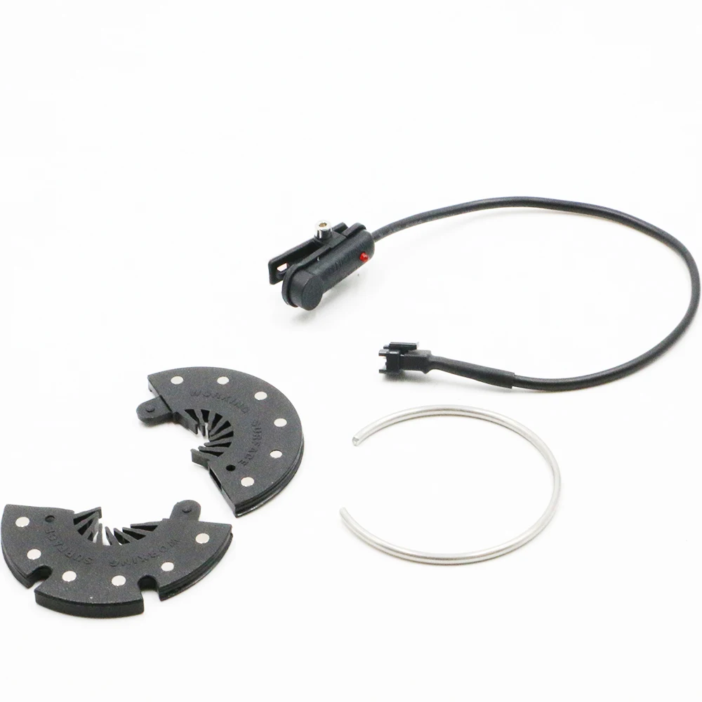 Best JS New Elecrtic Bicycle Pedal Assist 12 Magnets PAS System Speed Sensor Connect Motor Cycling Accessory EBike Detachable Parts 4
