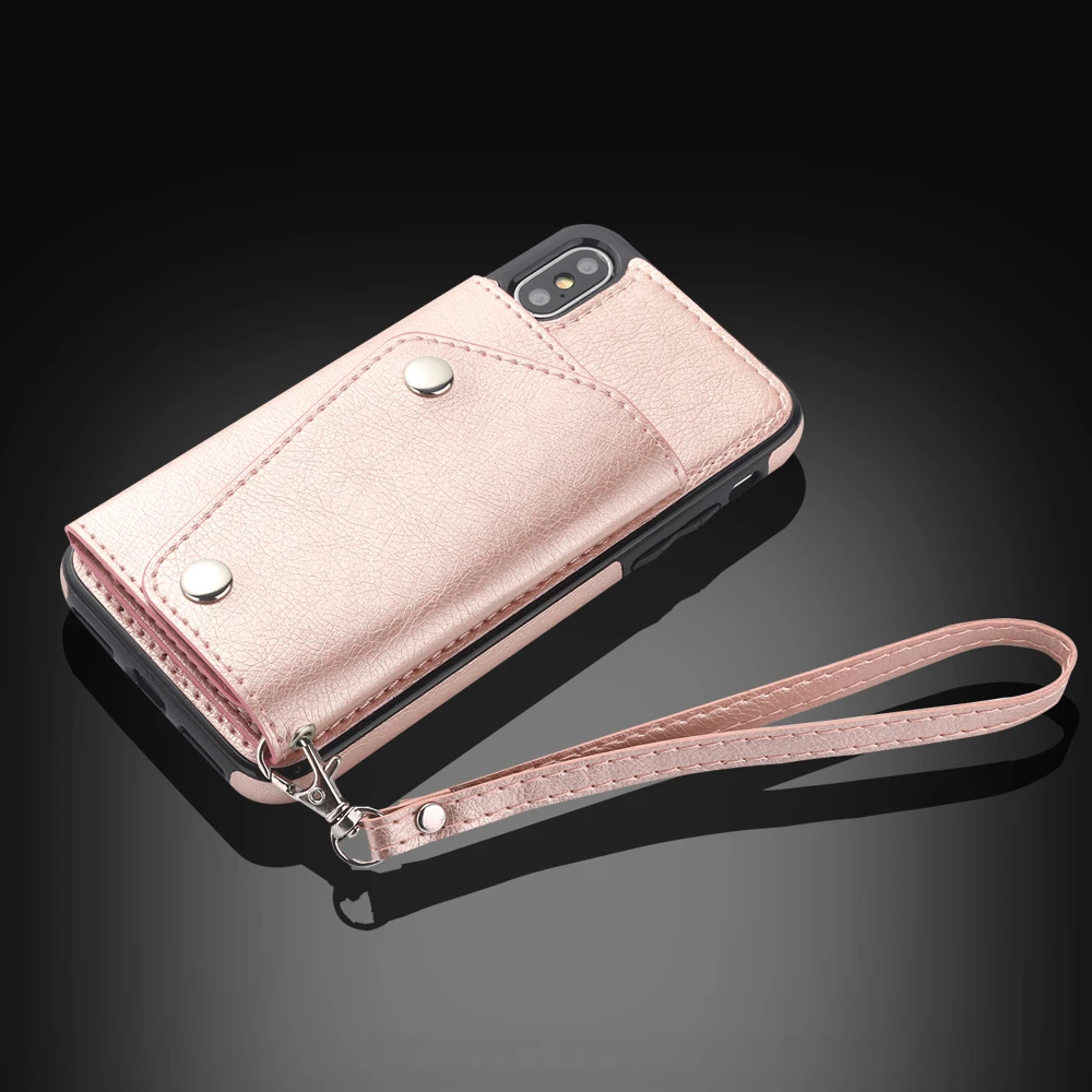 Wisecoco-Fashion-Luxury-Leather-Case-For-iphone-X-10-Wallet-Card-Holder-Cover-Protection-Phone-Bag (4)