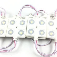 DC 12 В 5730 SMD 4 Светодиодный модуль ввода белый/теплый белый/красный/зеленый/синий водостойкий IP 67 Светодиодный модуль для подсветка знак