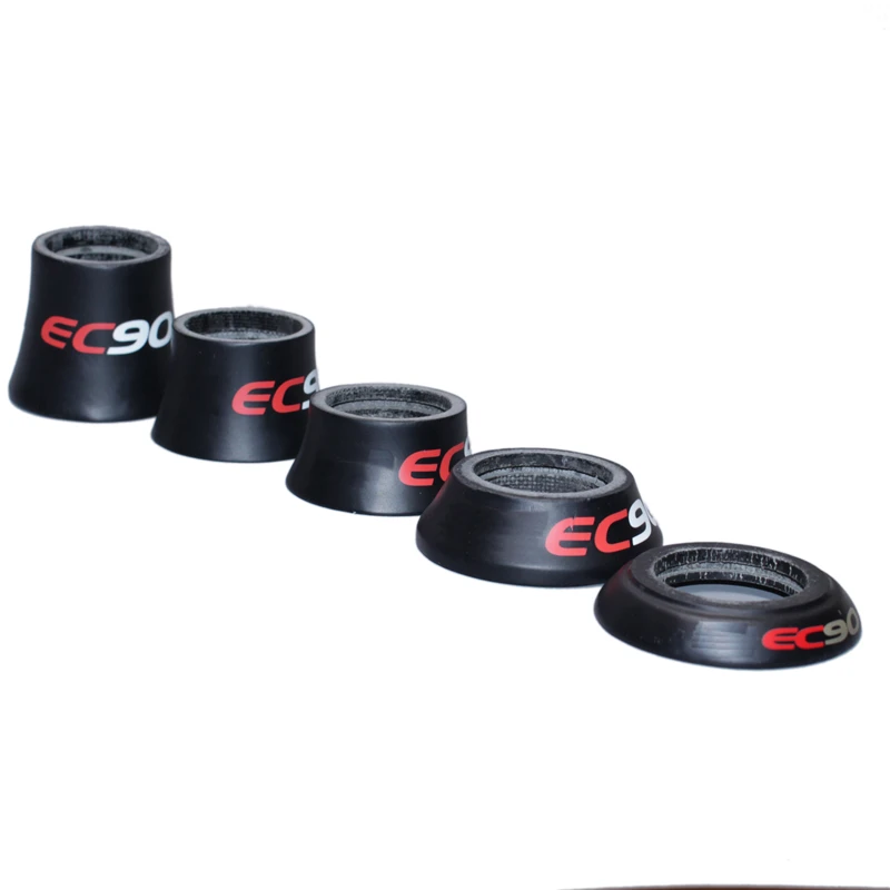 EC90 Bicycle Headset Carbon Washer Road Mountain Bike Cover Fork Taper Spacers Washer 1-18(28.6mm ) Parts 10152030mm (1)