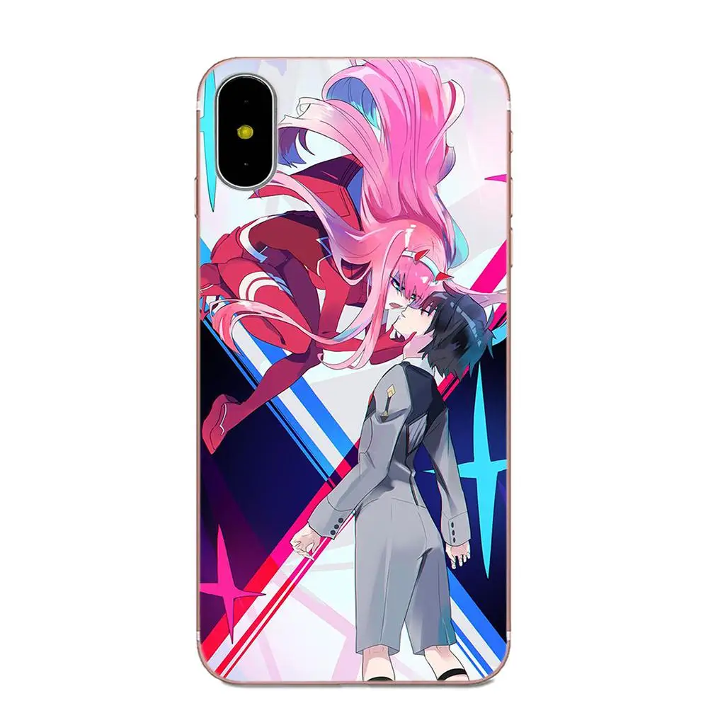 Мягкий чехол для телефона Anime Darling In The Franxx Galaxy A3 A5 A7 On5 On7 2015 2016 2017 Grand Alpha G850 Core2 Prime S2