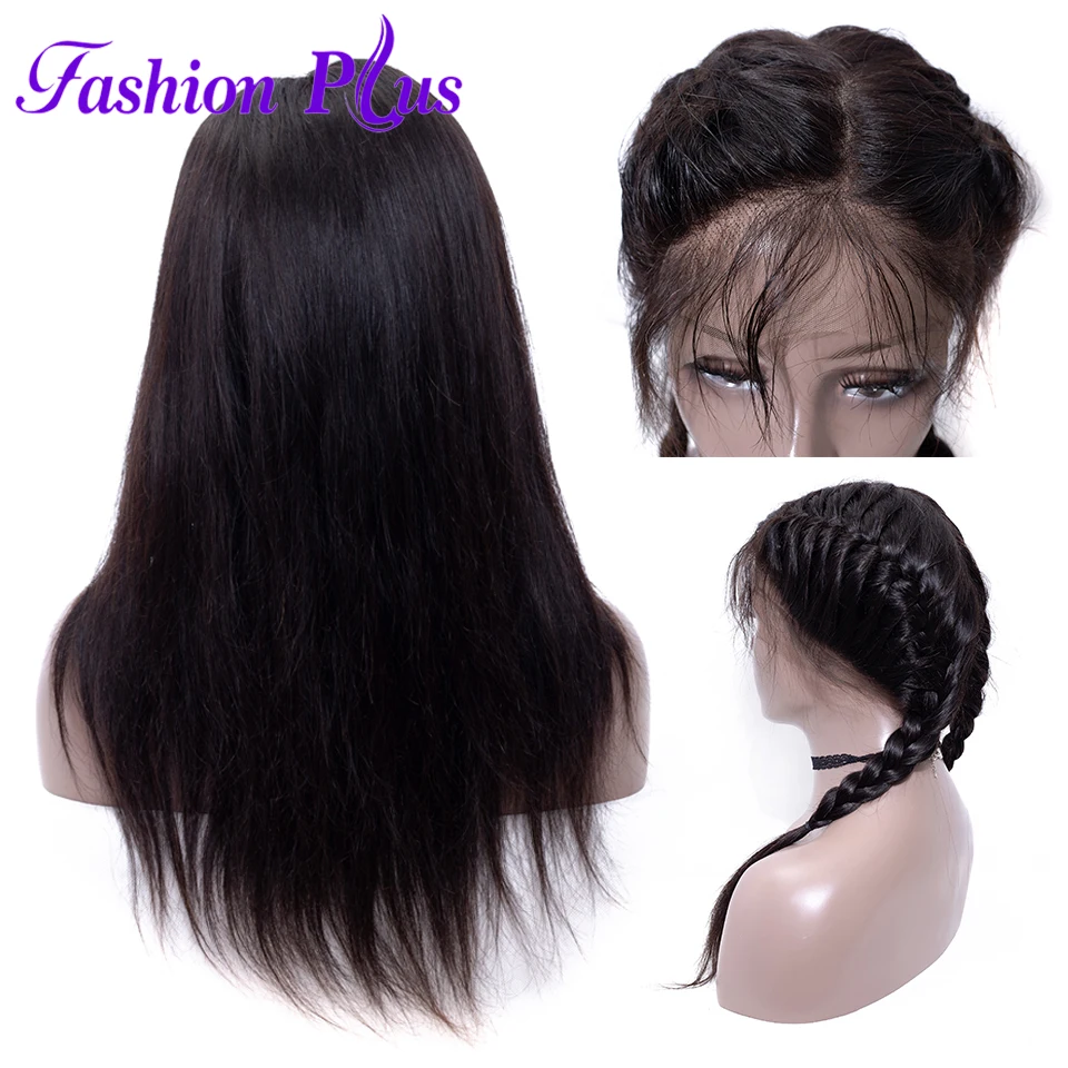 Full Lace Human Hair Wigs For Black Women Straight Brazilian Wigs Remy Hair Bleached Knots 180% Density Full Lace Wigs For Women Full Lace Human Hair Wigs For Black Women Straight Brazilian Wigs Remy Hair Bleached Knots 180% Density Full Lace Wigs For Women