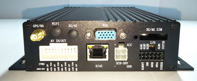 GPS MDVR 4ch двойной sd-карта хост мониторинга AHD H.264 Мобильный видеорегистратор 8 ~ 36 В широкий напряжения автомобиля оборудование