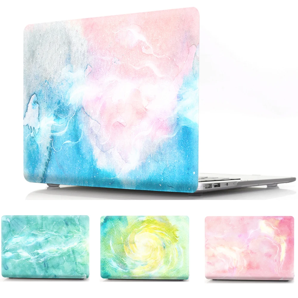 Защитный жесткий чехол Nebula Shell для Macbook Air 11 Pro retina 13 12 15 New Pro Touch Bar 13,3 15,4