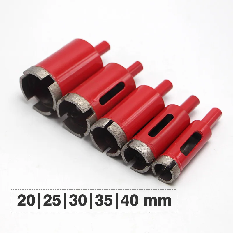 Free shipping 5P/20 40mm Core Drill Bit for Marble Granite Stone