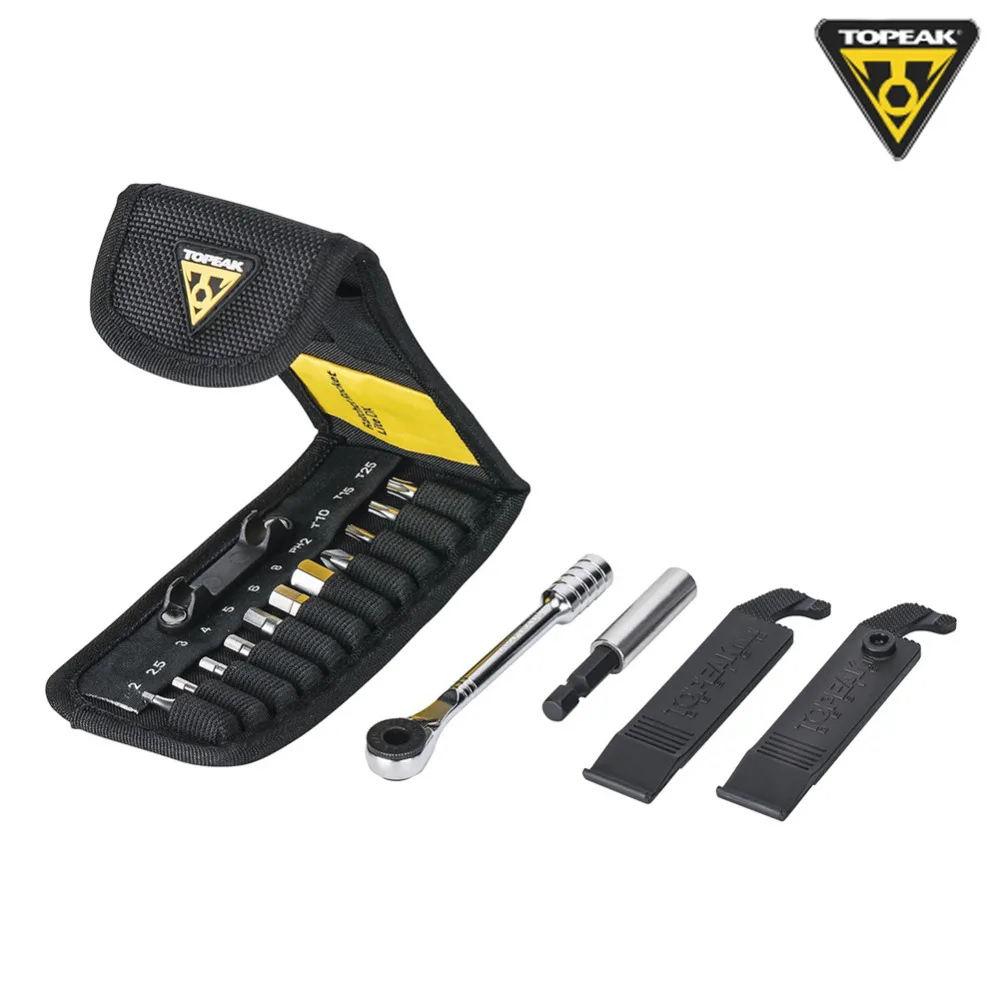 

TOPEAK RATCHET ROCKET LITE DX (2018) Functions 16 Leverage added, Magnetic bit holder Multifunction Tool kit TT2524