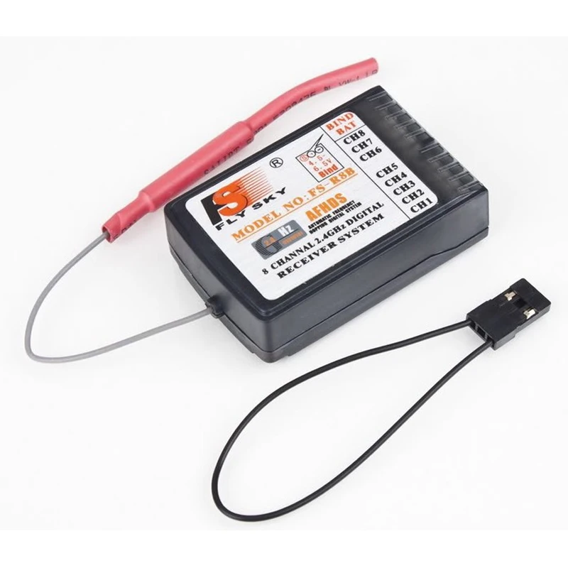 

1pcs Flysky FS-R9B 2.4g 8CH Receiver RX-9X8C For Turnigy 9X FS-TH9B 9CH Transmitter