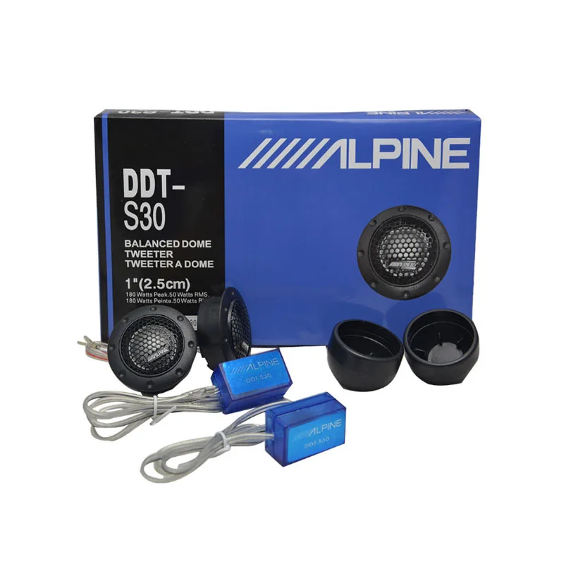 

High Quality Car Speaker Dome Tweeter With Crossover Divider Vehicle Auto Music Stereo Modified Loud Speakers