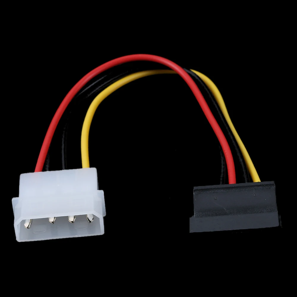 5 шт. SATA 15pin Мужской Силовой кабель для Molex IDE 4pin Женский силовой жесткий диск