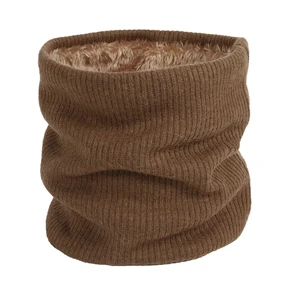 Теплый шарф для шеи, шапка для женщин и мужчин, лыжный зимний теплый флисовый Сноубординг - Цвет: Кофе