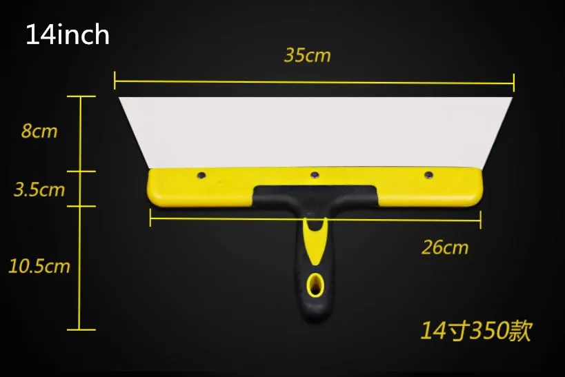 1 шт. " 6" " 14" 1" скребок лезвие высокого качества 50# стальная пластиковая ручка шпатлевка нож маляр строительство ручные инструменты