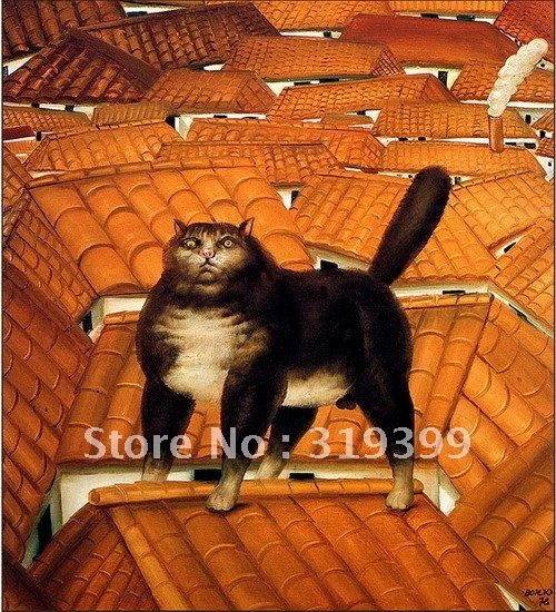 再現 猫は フェルナンド ボテロ 100 手作り 博物館 Museum Picasso Museum Professionalsmuseum Reproduction Aliexpress