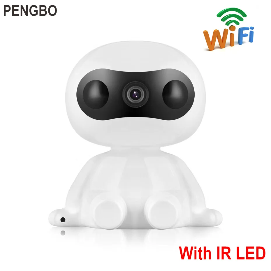 Pengbo HD 1080p Wifi 360 градусов Беспроводная камера с ИК-датчиком и динамиком 1.3MP 2MP 3MP
