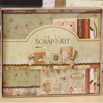 

Charm Diy Handmade Photo Album Background Decorative Scrapbooking Craft Embellishment Card Making Damask Printed Pattern Paper