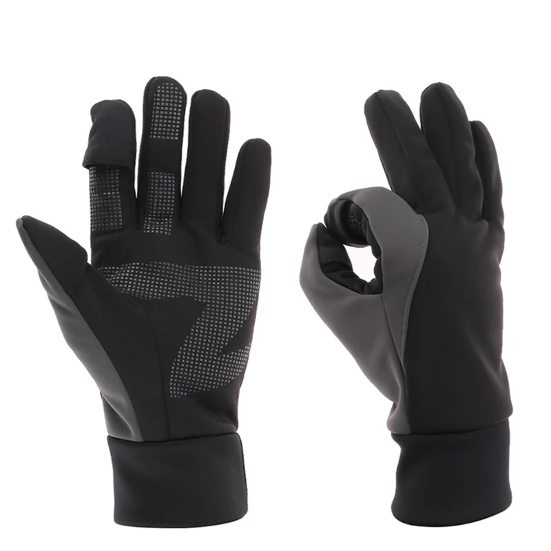 

Men's Work Gloves Touch Screen Driver Sports Winter Outdoor Warm Windproof Waterproof Below Zero Gloves For Men Women
