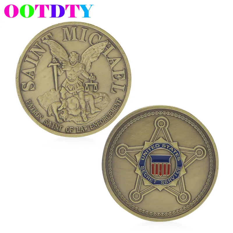 

Saint Michael United States Secret Commemorative Coin Zinc Alloy Commemorative Coin Collection No-currency Coins MY20_30