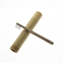 1 шт. для домашнего использования в путешествиях, экологически чистый инструмент для ухода за полостью рта, бамбуковый держатель для зубных щеток, чехол с щеткой