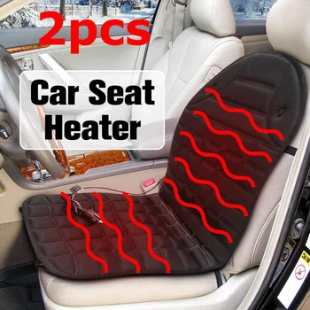 

2PCS/1PCS 12V Fast Heated Car Seat Cover Seat Heater Warmer Winter Household Cushion Heated Seat Cushion